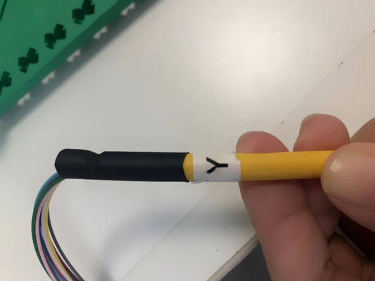 Montagem em rack do divisor 0.9mm do PLC da fibra ótica dos núcleos do Fanout 12 do SC UPC do único modo